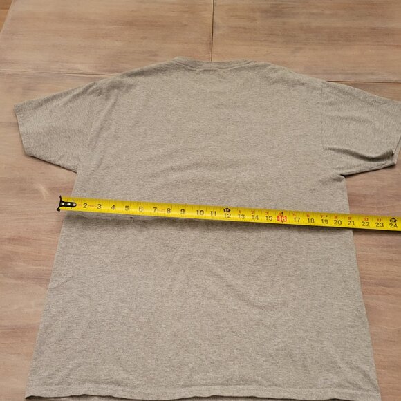 Mickey Mouse Disney Adult Large Gray T-Shirt Graphic Tee Short Sleeve Unisex - Picture 4 of 8